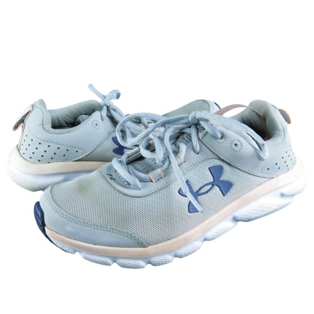 Under Armour Women's Charged Assert Sneaker Gray Synthetic Sz7M Gently Used 2025